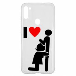 Чехол для Samsung A11/M11 I love oral - PrintSalon