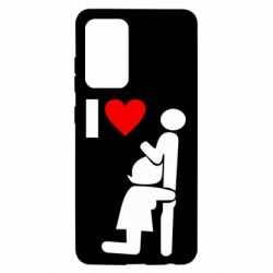 Чехол для Samsung A52 5G I love oral - PrintSalon