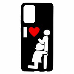 Чехол для Samsung A72 5G I love oral - PrintSalon