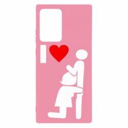 Чехол для Samsung Note 20 Ultra I love oral - PrintSalon