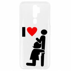 Чехол для Oppo A5/A9 2020 I love oral - PrintSalon