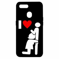 Чехол для Oppo A5s/A12 I love oral - PrintSalon