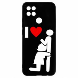 Чехол для Oppo A15s/A15 I love oral - PrintSalon