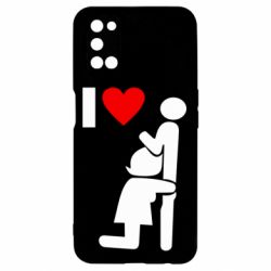 Чехол для Oppo A52/A72/A92 I love oral - PrintSalon