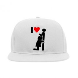 Снепбек I love oral - PrintSalon