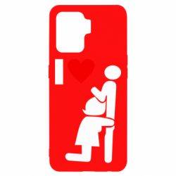 Чехол для Oppo Reno 5 Lite I love oral - PrintSalon