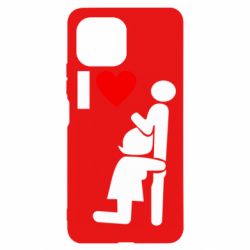 Чехол для Xiaomi Mi11 Lite I love oral - PrintSalon