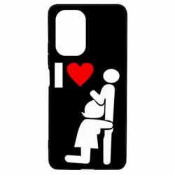 Чехол для Xiaomi Poco F3/K40 I love oral - PrintSalon