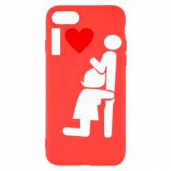Чехол для iPhone SE 2022 I love oral - PrintSalon