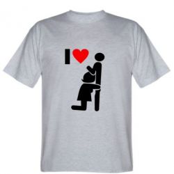 Мужская футболка Stedman I love oral - PrintSalon