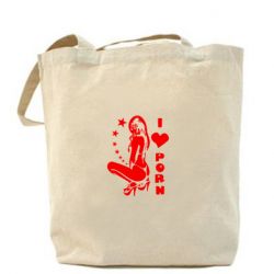 Эко-сумка I love Porn - PrintSalon