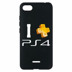 Чехол для Xiaomi Redmi 6A I love PS4-PrintSalon Чехол для Xiaomi Redmi 6A I love PS4