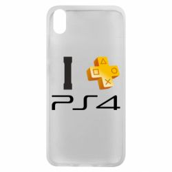 Чехол для Xiaomi Redmi 7A I love PS4 - PrintSalon