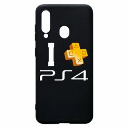 Чехол для Samsung A60 I love PS4 - PrintSalon