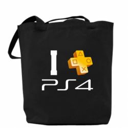 Эко-сумка I love PS4 - PrintSalon