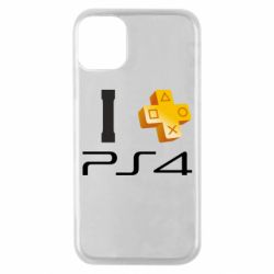 Чехол для iPhone 11 Pro I love PS4 - PrintSalon