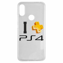 Чехол для Xiaomi Redmi Note 7 I love PS4 - PrintSalon