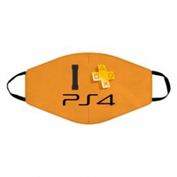 Маска многоразовая I love PS4 - PrintSalon