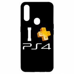 Чехол для Oppo A31 I love PS4 - PrintSalon