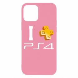 Чехол для iPhone 12 I love PS4 - PrintSalon