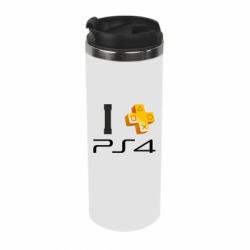 Термокружка I love PS4 - PrintSalon