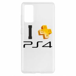 Чехол для Samsung S20 FE I love PS4 - PrintSalon