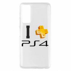 Чехол для Huawei P Smart 2021 I love PS4 - PrintSalon
