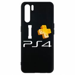 Чехол для Oppo A91/Reno3 I love PS4 - PrintSalon