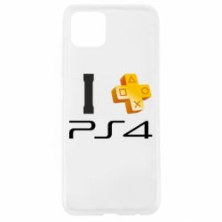 Чехол для Oppo A92s I love PS4 - PrintSalon
