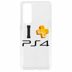 Чехол для Oppo Reno 4 Pro I love PS4 - PrintSalon