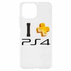 Чехол для Xiaomi Mi11 Lite I love PS4 - PrintSalon