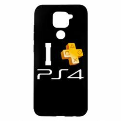 Чехол для Xiaomi Redmi Note 9/Redmi 10X I love PS4 - PrintSalon