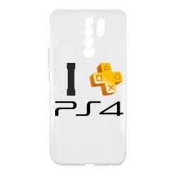 Чехол для Xiaomi Redmi 9 I love PS4 - PrintSalon