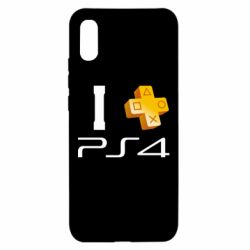 Чехол для Xiaomi Redmi 9a I love PS4 - PrintSalon