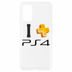 Чехол для Realme 7 Pro I love PS4 - PrintSalon