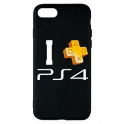 Чехол для iPhone SE 2022 I love PS4 - PrintSalon