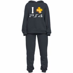 Женский костюм I love PS4 - PrintSalon
