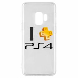 Чехол для Samsung S9 I love PS4 - PrintSalon