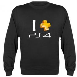 Cвитшот I love PS4 - PrintSalon