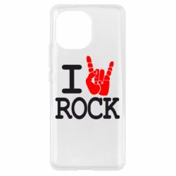 Чехол для Xiaomi Mi11 I love rock - PrintSalon