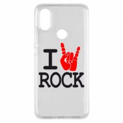 Чехол для Xiaomi Mi A2 I love rock - PrintSalon