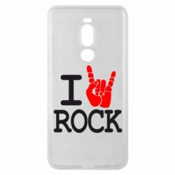 Чехол для Meizu Note 8 I love rock - PrintSalon