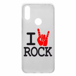 Чехол для Xiaomi Redmi 7 I love rock - PrintSalon
