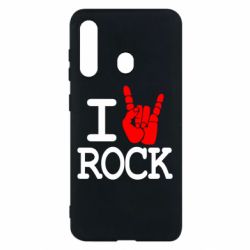 Чехол для Samsung M40 I love rock - PrintSalon