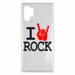 Чехол для Samsung Note 10 Plus I love rock - PrintSalon