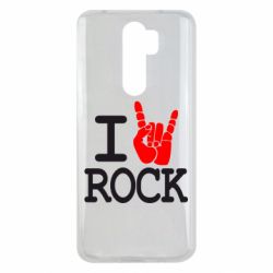 Чехол для Xiaomi Redmi Note 8 Pro I love rock - PrintSalon