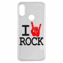 Чехол для Xiaomi Redmi Note 7 I love rock - PrintSalon