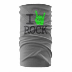 Бандана I love rock - PrintSalon