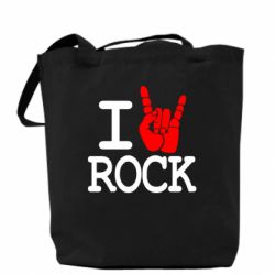 Эко-сумка I love rock - PrintSalon