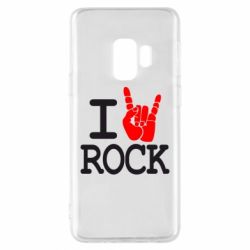 Чехол для Samsung S9 I love rock - PrintSalon